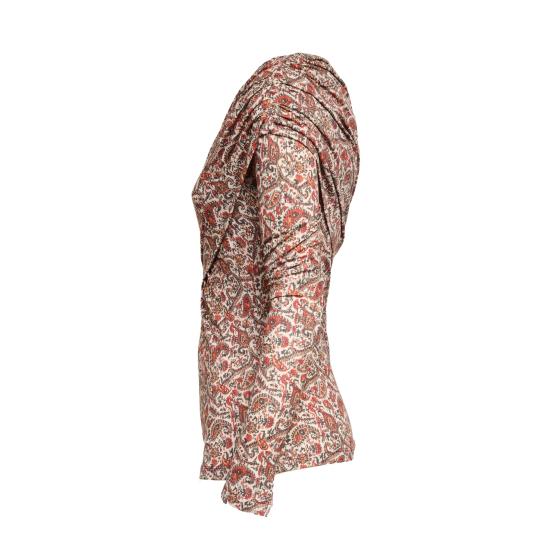 25FW 이자벨마랑 탑 HT0656FAC3K02E 11RU MATTONE - ISABEL MARANT