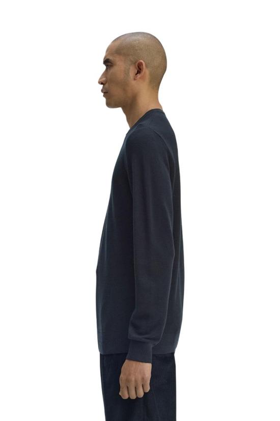 25FW 프레드페리 긴팔 티셔츠 K1309 608 BLU BLUE - FRED PERRY