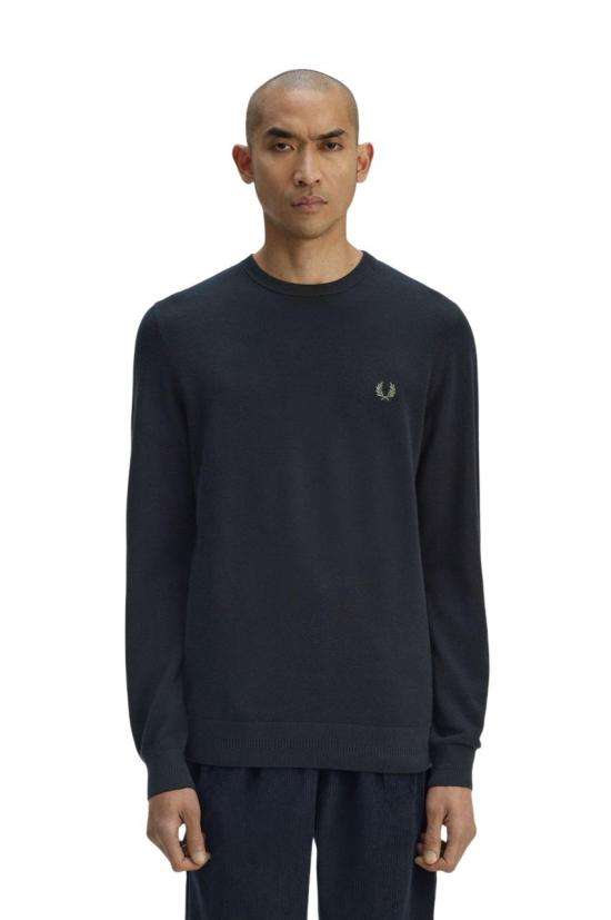 25FW 프레드페리 긴팔 티셔츠 K1309 608 BLU BLUE - FRED PERRY