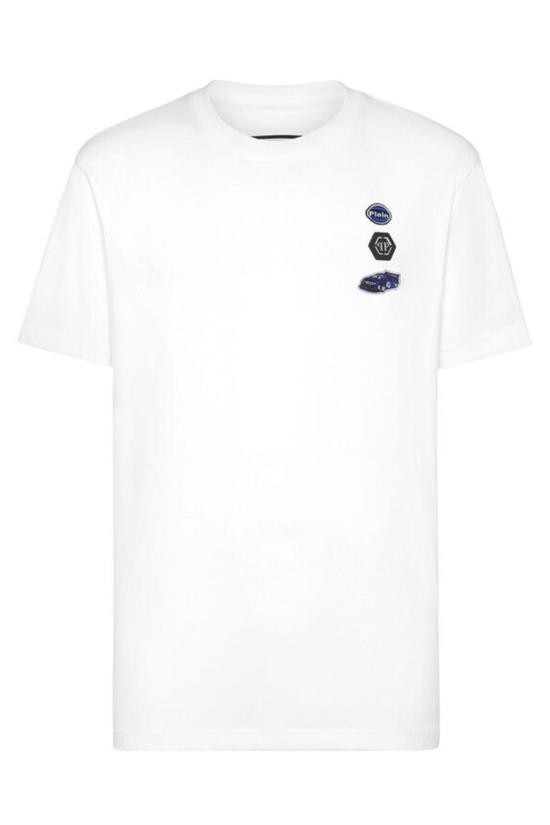 25SS 필립 플레인 폴로 티셔츠 SAEC MTK8165 PJY002N01 WHITE