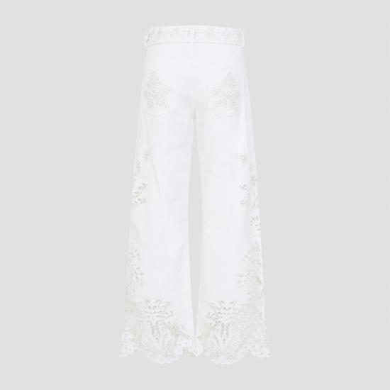 26SS 팜 리오 스트레이트 팬츠 349731 L0025 OFF WHITE - FARM RIO