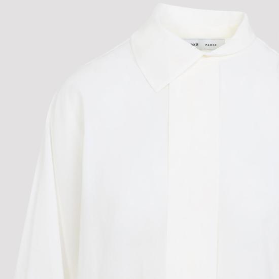 26SS 까르벵 셔츠 6261K21007 N002 ECRU WHITE - CARVEN