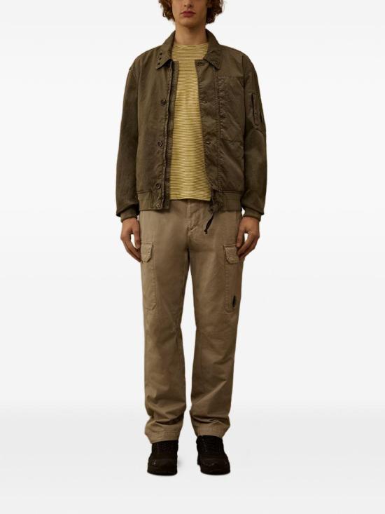 26SS 씨피 컴퍼니 폴로 티셔츠 20CMTS277A110681P 246 YELLOW - C.P. COMPANY