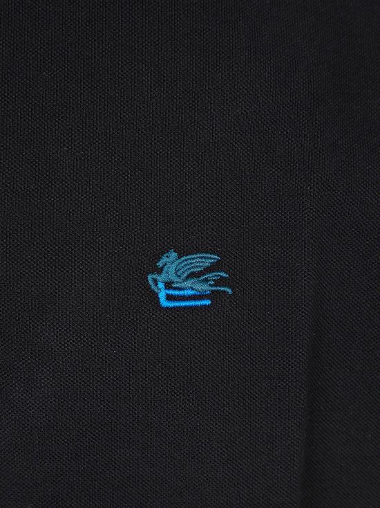 26SS 에트로 폴로 티셔츠 MRMD0005 AU135 N0000 BLACK