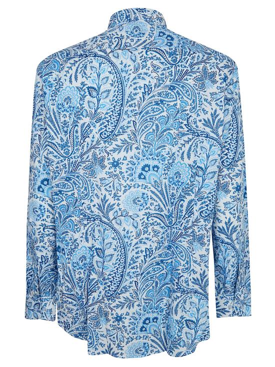 26SS 에트로 셔츠 MRIB0025 99SAEG2 X0800 BLUE - ETRO