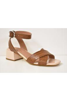  재닛앤재닛 로퍼 45204 CUOIO LEATHER BROWN