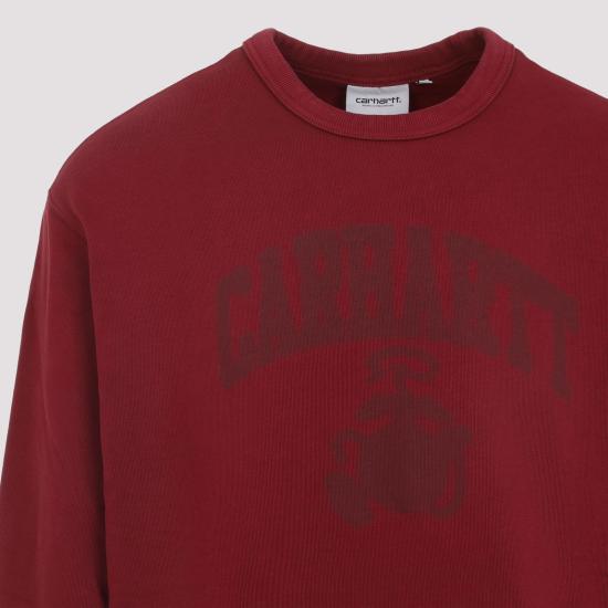 26SS 칼하트 WIP 페이디드 폰드 코프스 스웨트셔츠 I03606533G6003 MARSALA RED - CARHARTT WIP