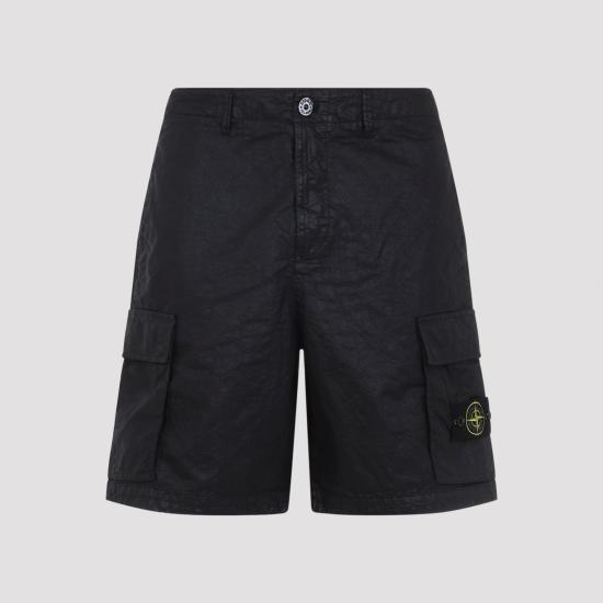 26SS 스톤 아일랜드 숏팬츠 L1S15L100001 S0069 V0029 BLACK - STONE ISLAND