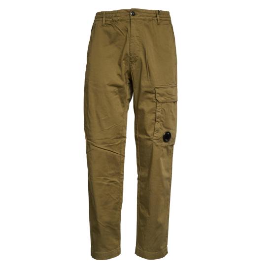 26SS 씨피 컴퍼니 스트레치 사틴 레귤러 카고 팬츠 20CMPA135A005694G 644 KHAKI