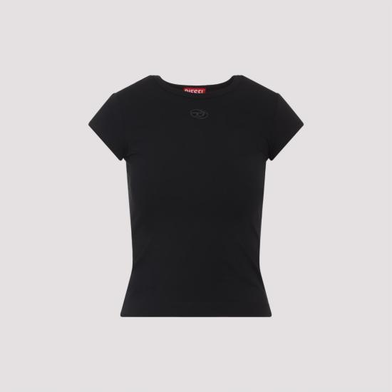 26SS 디젤 반팔 티셔츠 A19912 0AFAA 9XX DEEP BLACK - DIESEL