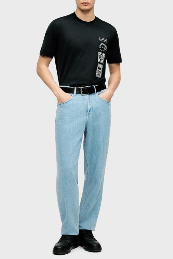 26SS 엠포리오 아르마니 폴로 티셔츠 EM004994 AF24470 118 BLUE NAVY - EMPORIO ARMANI