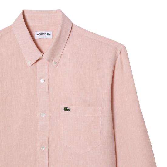  라코스테 긴팔 셔츠 CH5692 T03 ROSA PINK - LACOSTE