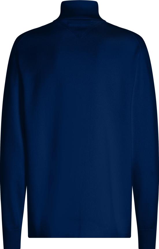  타미힐피거 긴팔 티셔츠 MW0MW33508 DW5 BLU BLUE - TOMMY HILFIGER