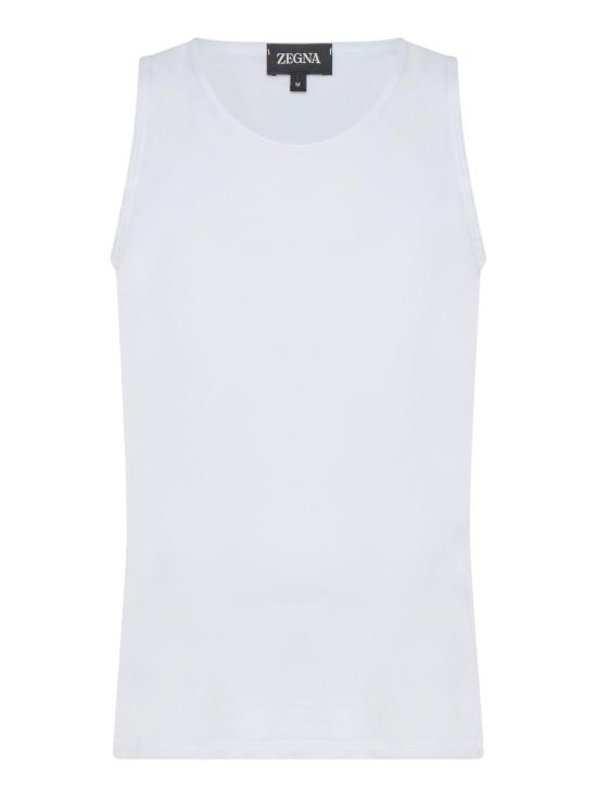 25FW 에르메네질도제냐 탑 N3D001860 100 WHITE