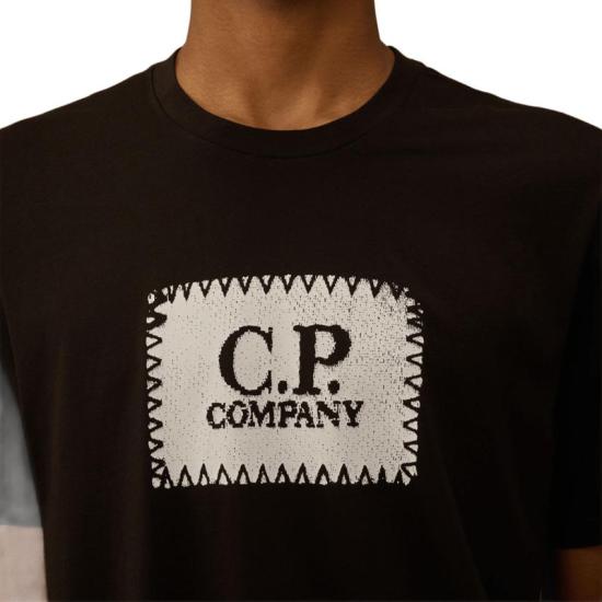 26SS 씨피 컴퍼니 폴로 티셔츠 TS723A 005100W999 BLACK - C.P. COMPANY