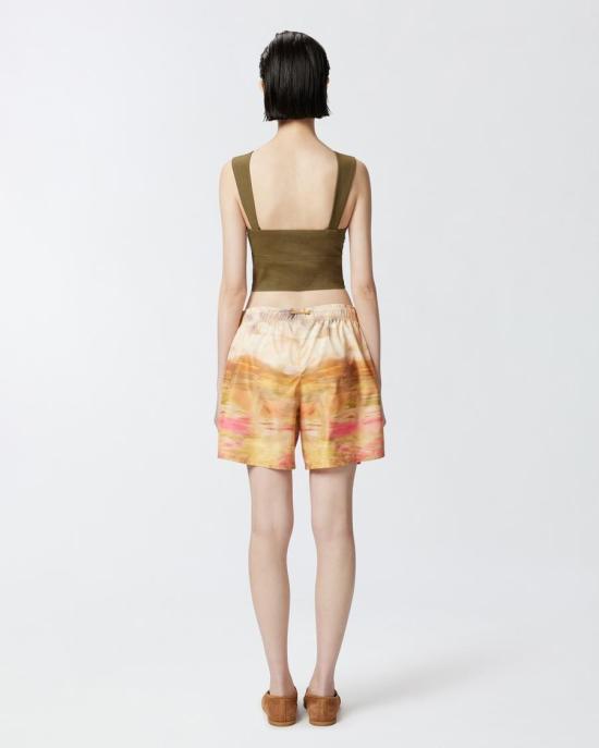 25SS 핑코 탑 104885A0IMX26 GREEN - PINKO