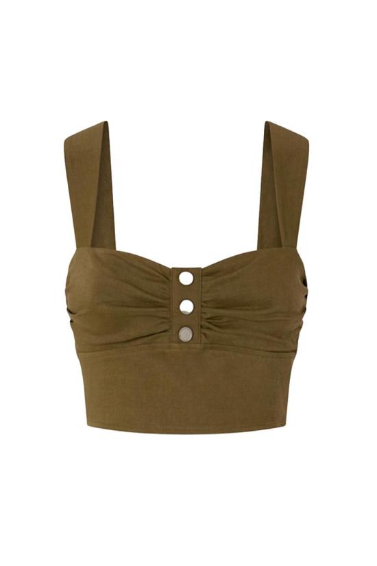 25SS 핑코 탑 104885A0IMX26 GREEN