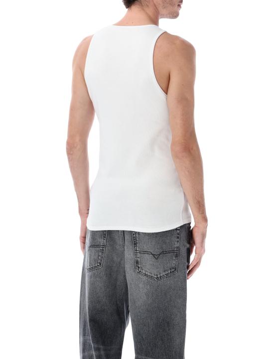 26SS 디젤 폴로 티셔츠 A215600JEAI 100 WHITE - DIESEL