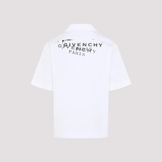 26SS 지방시 셔츠 BM618F1YJQ 100 WHITE - GIVENCHY