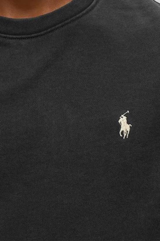  폴로 랄프로렌 포니 로고 레귤러 핏 스웨트셔츠 710 916689 006 BLACK - POLO RALPH LAUREN