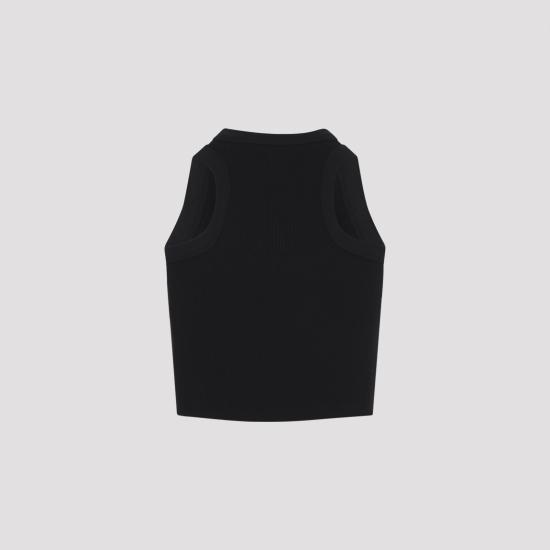 26SS 지방시 탑 BW70FNP7BR 001 BLACK - GIVENCHY