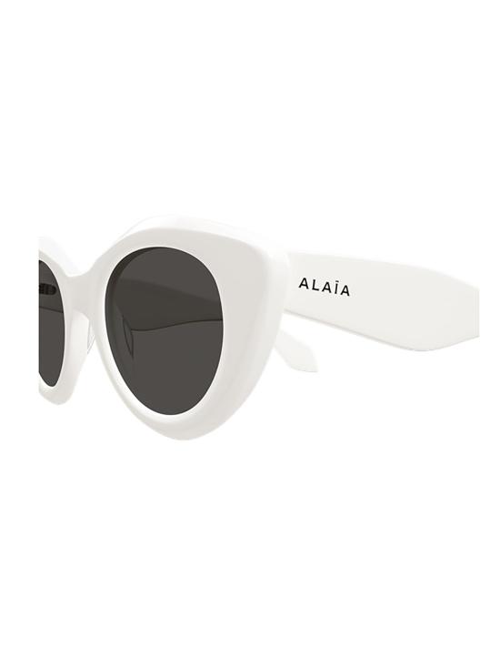 26SS 알라이아 선글라스 AA0091S 003 WHITE WHITE GREY - ALAIA