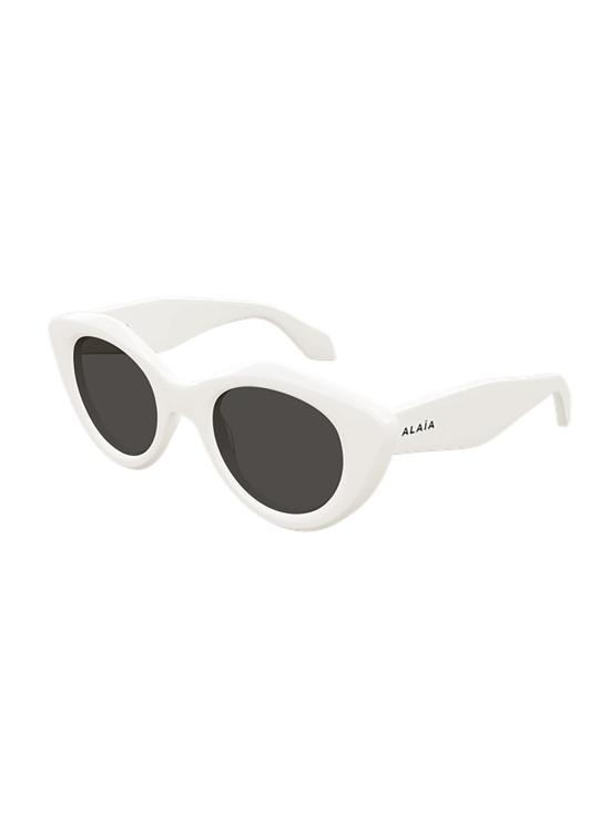 26SS 알라이아 선글라스 AA0091S 003 WHITE WHITE GREY - ALAIA