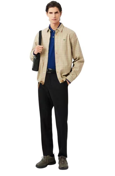 25FW 라코스테 클래식 롱슬리브 폴로 셔츠 L1312 F9F BLU CHINA CHINA BLUE - LACOSTE