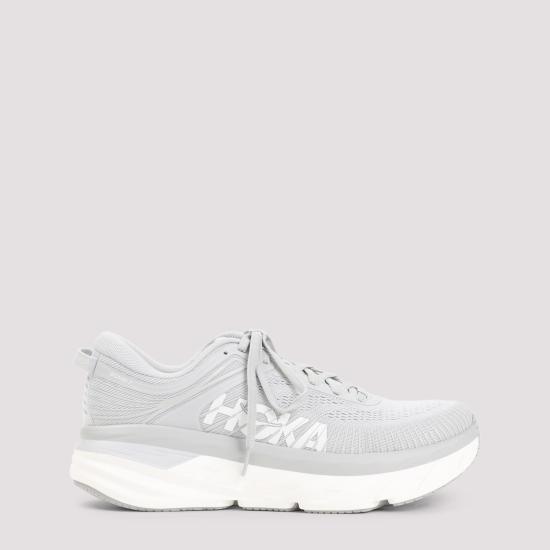 26SS 호카 스니커즈 1110518 HST HARBOR MIST WHITE GREY - HOKA