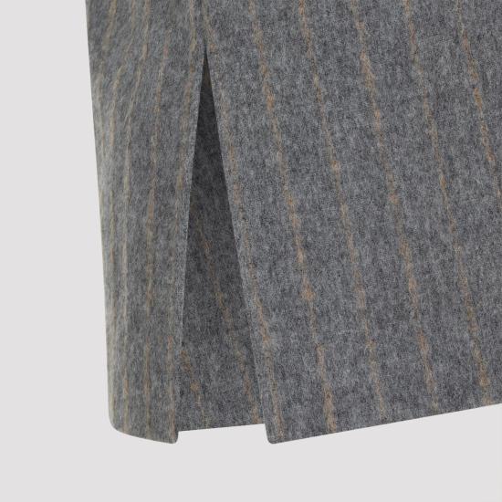 25FW 까르벵 탑 6252K21166 N751 GREY CAMEL - CARVEN