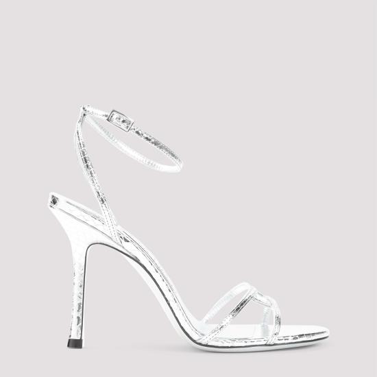 26SS 지미추 샌들 1998LEO100 WAP SILVER METALLIC - JIMMY CHOO