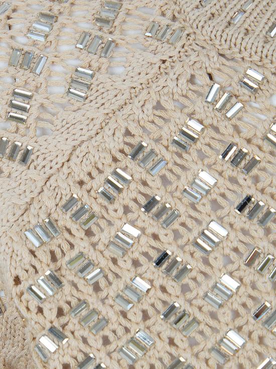 26SS 에르마노 설비노 스웨터 D485L317 CTYLE 61324 LARK NUDE NEUTRALS - ERMANNO SCERVINO