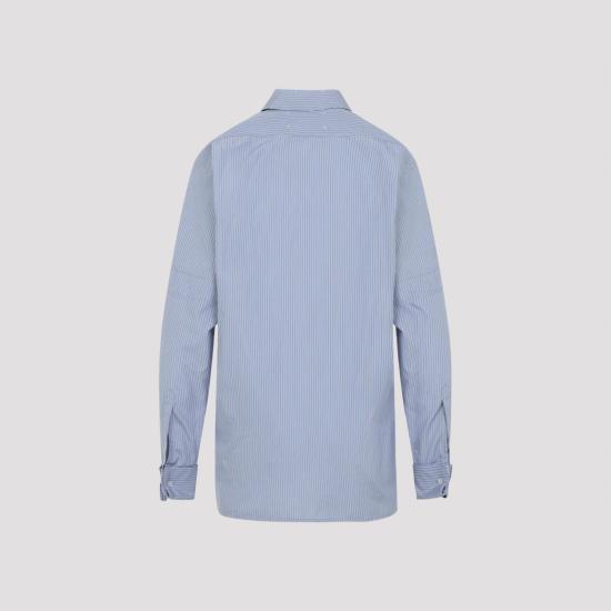 26SS 마르지엘라 셔츠 S51DT0030 M35718 001F LIGHT BLUE GREY - MAISON MARGIELA