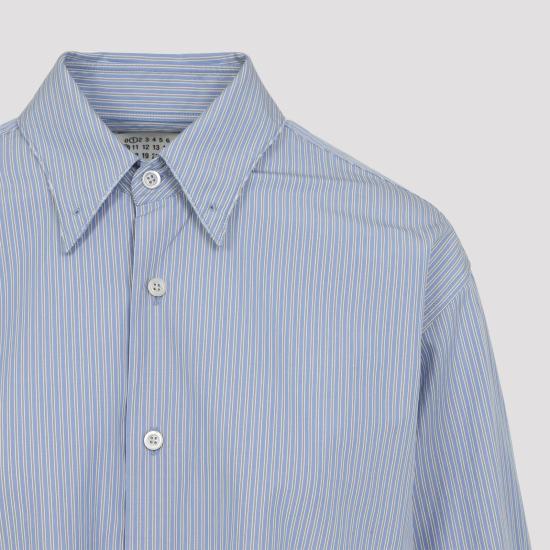 26SS 마르지엘라 셔츠 S51DT0030 M35718 001F LIGHT BLUE GREY - MAISON MARGIELA