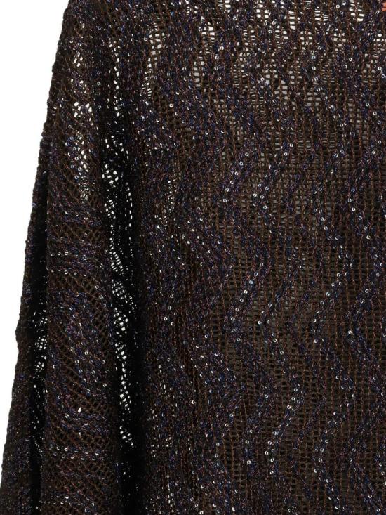 26SS 미소니 탑 MS26SK06BV00IT S80EQ BROWN - MISSONI