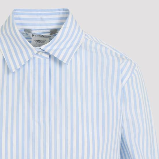 26SS 막스마라 셔츠 2611111111600 002 BIANCO AZZURRO WHITE - MAX MARA