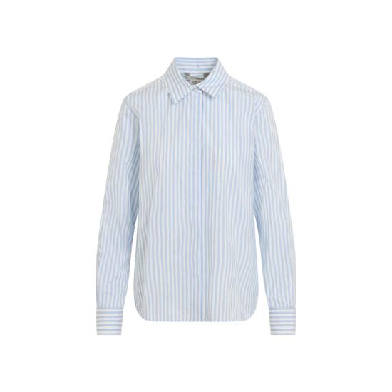 26SS 막스마라 셔츠 2611111111600 002 BIANCO AZZURRO WHITE