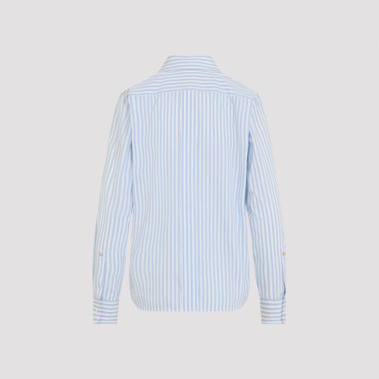 26SS 막스마라 셔츠 2611111111600 002 BIANCO AZZURRO WHITE - MAX MARA