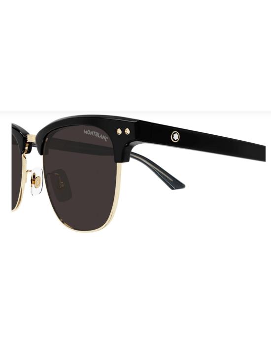26SS 몽블랑 선글라스 MB0382S 001 BLACK BLACK GREY - MONTBLANC