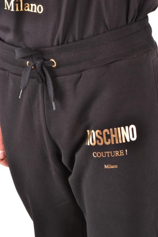  모스키노 스트레이트 팬츠 A 0326 52271555 BLACK - MOSCHINO