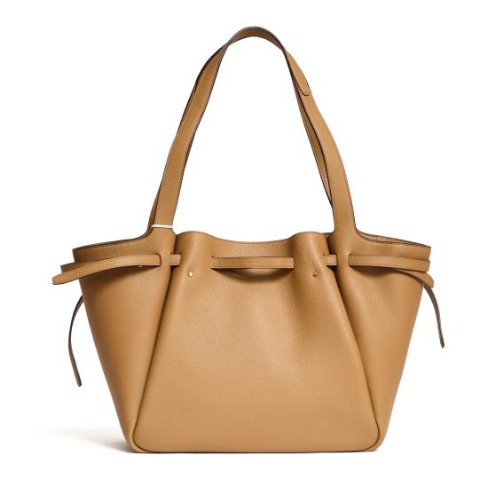 26SS 토리버치 에센셜 U 나일론 토트백 163388 227 MARRONE - TORY BURCH