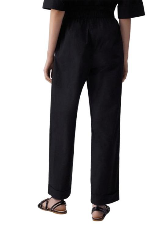 26SS 리우조 스트레이트 팬츠 CA6249 TS246 22222 BLACK - LIU JO