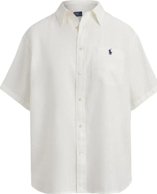 26SS 랄프 로렌 셔츠 211A96160 008 WHITE