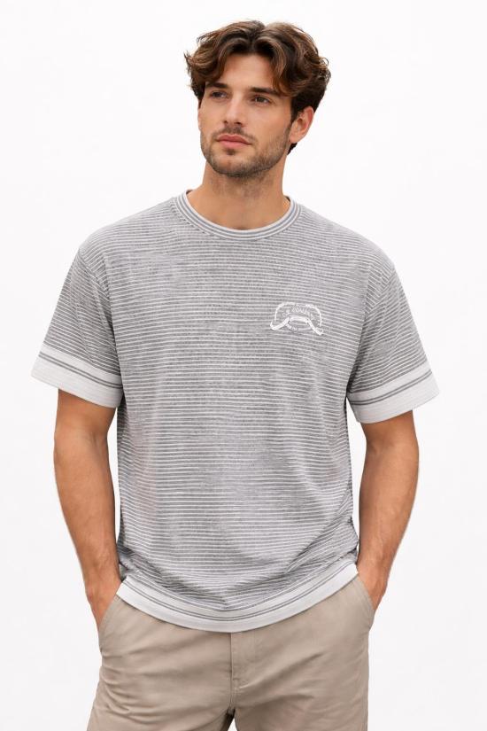 26SS 씨피 컴퍼니 폴로 티셔츠 20CMTS277A110681P 921 GREY - C.P. COMPANY