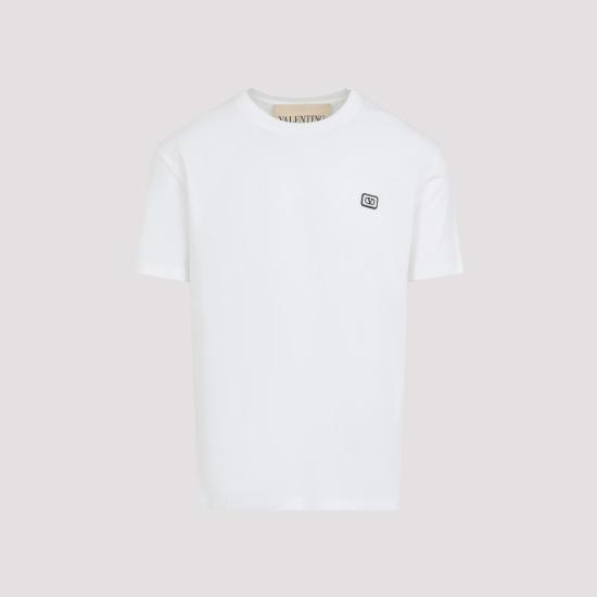 26SS 발렌티노 가라바니 폴로 티셔츠 8V3MG10VAQ8 A03 AVORIO NUDE NEUTRALS - VALENTINO GARAVANI