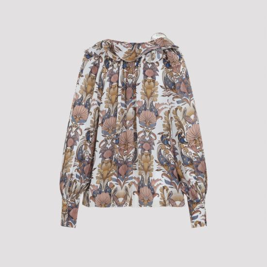 26SS 팜 리오 셔츠 348823 26084 SEA GARDEN OFF WHITE MULTICOLOUR - FARM RIO