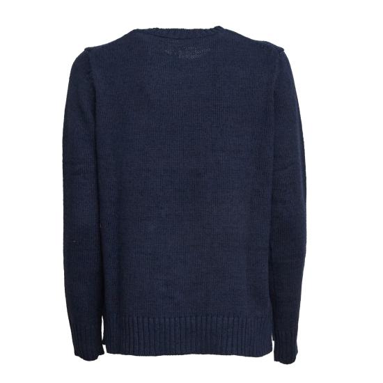 26SS 폴로 랄프로렌 베어 코튼&린넨 니트 스웨터 211927070001 001 BLU - POLO RALPH LAUREN