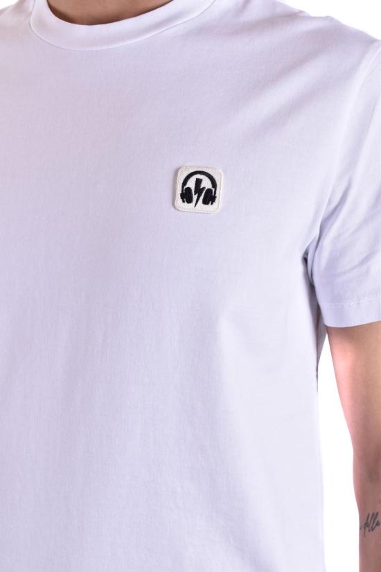  닐바렛 폴로 티셔츠 BJT074B S509C2337 WHITE BLACK - NEIL BARRETT