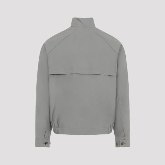 26SS 브루넬로 쿠치넬리 개버딘 블루종 재킷 MY4196583 CXA70 KHAKI GREEN - BRUNELLO CUCINELLI