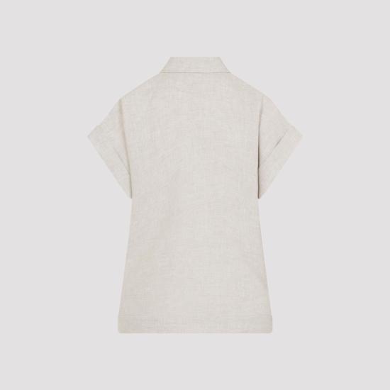 26SS 페세리코 셔츠 S06498 02629 944 BEIGE RAFIA NUDE NEUTRALS - PESERICO